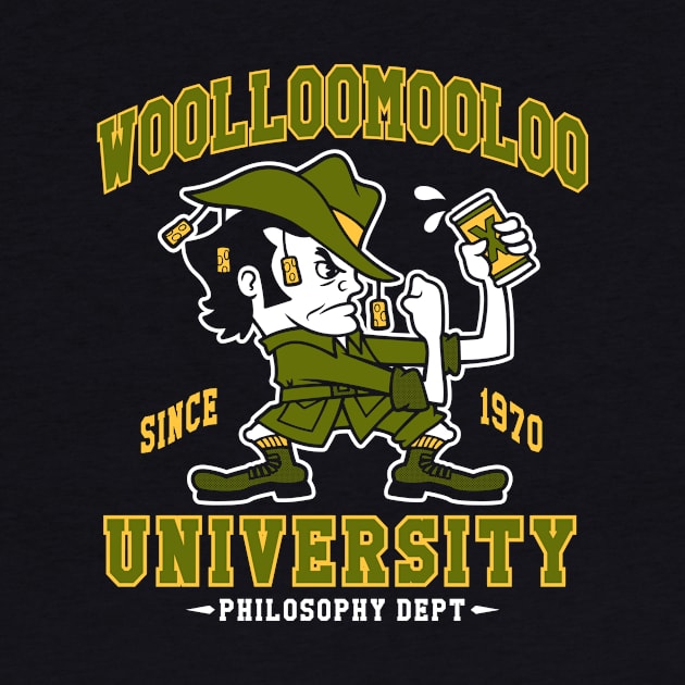 Bruce Philosophy University - Australia - Vintage Retro Student by Nemons